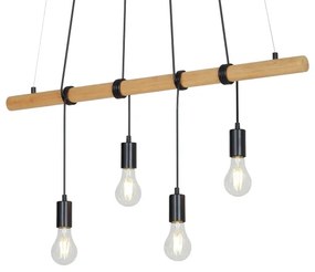 Briloner 4015045 - Luster na lanku 4xE27/25W/230V