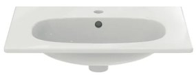 Ideal Standard Tesi - Nábytkové umývadlo 625x450 mm, s prepadom, biela T351001