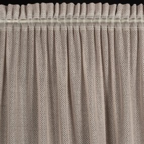 ZÁVES NA PÁSKE ALEKSA 140X270 CM BÉŽOVÁ