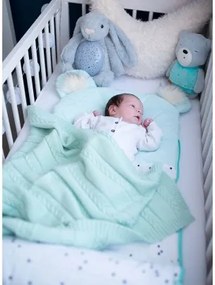 Spací vak s uškami pre bábätká DREAM CATCHER 6v1 svetlo modrý