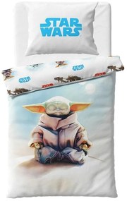 Detské obliečky  Star Wars Baby Yoda 140x200/70x90 cm