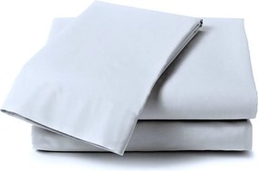 Bavlnené prestieradlo na jednolôžko - 140 x 240 cm - biele