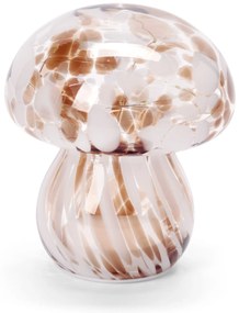 LED sklenená dekoračná huba