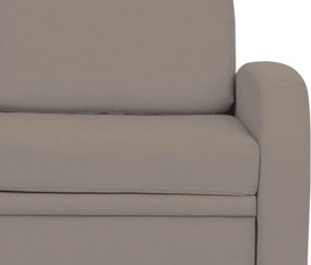 Pohovka s rozkladom Impuls, béžová taupe látka