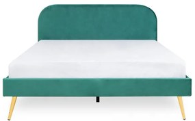 Zamatová manželská posteľ VENLO 160 cm ALL 954416
