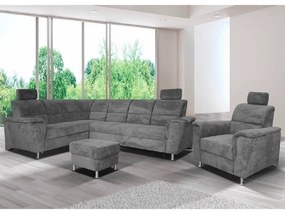 Tempo Kondela Taburet, látka Matrix sivá 17, SANTIAGO