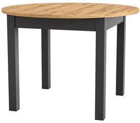 Skladací stôl Indus 02 105/240x105cm dub craft/čierna