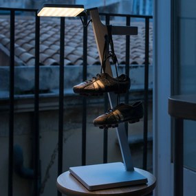Nimbus Roxxane Leggera stolná LED lampa, sivá