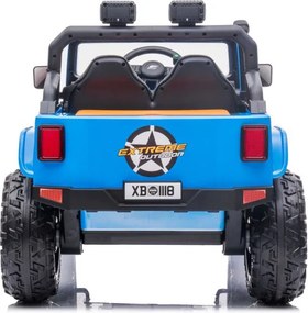 LEAN CARS Elektrické autíčko XB-1118 LED diaľkové ovládanie modré