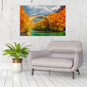 Obraz - Konitsa most (90x60 cm)