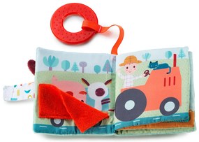 Lilliputiens – Farma – textilná knižka s hryzadlom
