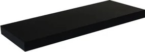 Nástenná polica Basic 60 cm, čierna%