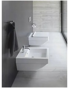 Závesné WC DURAVIT Vero Air otvorený splachovací kruh biela D 2525090000