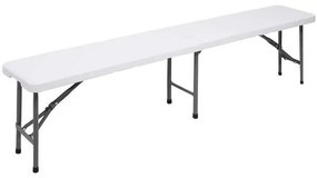 Skladací stôl 180x74x74 cm s lavicami SPRINGOS GF0099