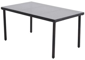 Stôl technoratan Haiti hnedý