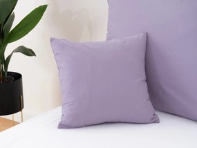 Bavlnená obliečka na vankúšik Renforcé 40 × 40 cm – Jasmine fialová