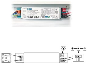 Ecolite TLSVEL5-LED60W - LED Žiarivkové svietidlo VELO LED/36/48/60W/230V biela