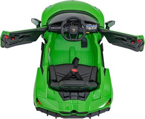 Ramiz Lamborghini Revuelto vozidlo Zelená