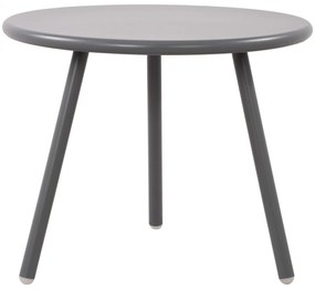 Konferenčný stolík Berea - v40 x Ø50 cm - Tmavo sivá