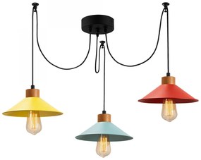 Stropné svietidlo Manavgat I viacfarebné