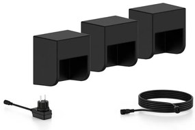 Philips - SADA 3x LED Vonkajšie nástenné svietidlo GRITS LED/1,5W/24/230V IP44