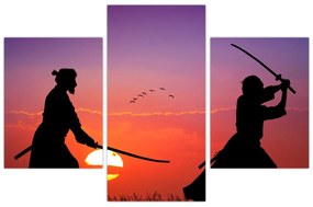 Obraz - Samuraji (90x60 cm)
