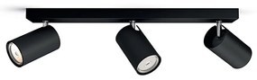 Philips 50593/30/PN - Bodové svietidlo MYLIVING KOSIPO 3xGU10/5,5W/230V 50593/30/PN