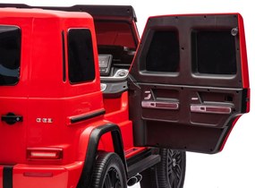 Elektrické autíčko Mercedes G63 AMG 4x200W XXL - červené