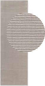 ELLE Decoration, Behúň Perles 106186 Cream Grey z kolekcie Elle, 80x240, šedá, obývacia izba