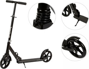 Bauerkraft Skladacia mestská kolobežka pre deti a mládež 95-105 cm, kolesá 200 mm, predné odpruženie