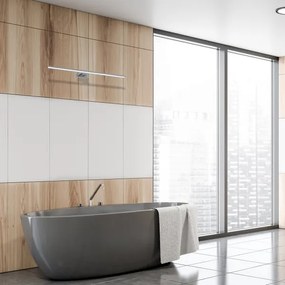 LED kúpeľňové osvetlenie zrkadla SHINE LED/15W/230V 80 cm IP44 lesklý chróm