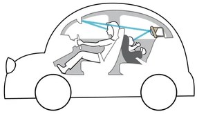 Taf Toys - Spätné zrkadielko do auta koala