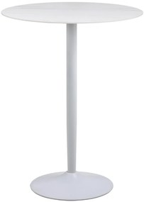 Keramický barový stôl Malta 105 cm biely mramor