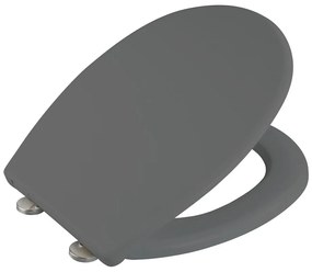 Sivé WC antikoro sedadlo Wenko Vorno