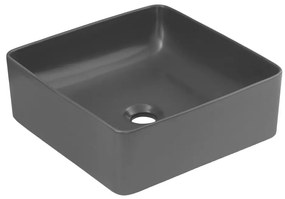 COMAD UM-6276 SLIM 40 GREY DP - Umyvadlo SLIM 37x37 cm matná šedá