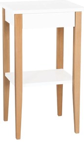 Biely odkladací stolík Ragaba Entlik