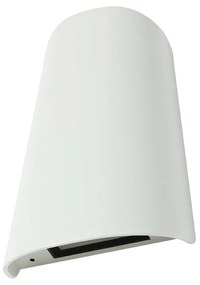 Vonkajšie nástenné svietidlo REDO TWILL AP biela IP65 9534