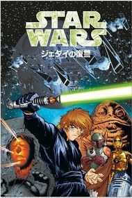 Plagát, Obraz - Star Wars Manga - The Return of the Jedi, (61 x 91.5 cm)