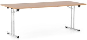 Skladací stôl 200 x 80 cm, buk