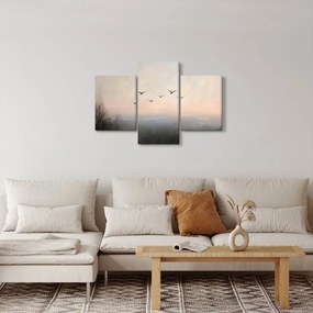 Obraz - Hejno vtákov (90x60 cm)