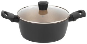 Russell Hobbs Hliníkový hrniec Opulence, čierny/zlatý (24 cm) (100350903)