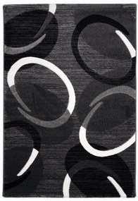 Spoltex, Kusový koberec Florida grey 9828, 80x150, šedá, chodba / predsieň