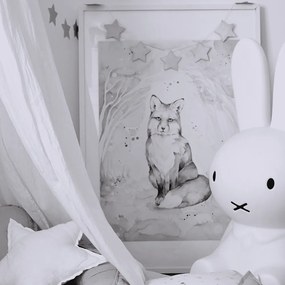 Plagát líška 50x70cm