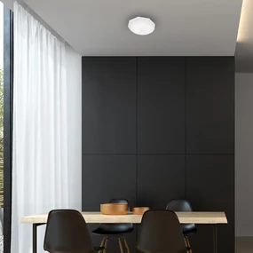 Stropné LED svietidlo Hex, 1x LED 12w, 4000k, (fi 29 cm), w