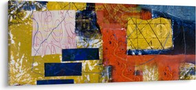 Obraz - Abstrakcia (120x50 cm)