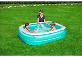 Detský nafukovací bazén Bestway 201x150x51 cm zelený