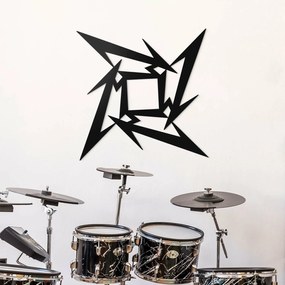 DUBLEZ | Drevený symbol - Metallica Ninja Star