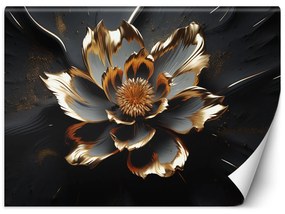 Gario Fototapeta Krásny čiernozlatý kvet Materiál: Vliesová, Rozmery: 200 x 140 cm