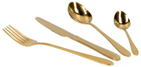 Súprava príborov ABELE ALL zlatá 16 ks 951910