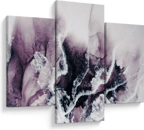 Obraz - Fialový mramor N⁰2 (90x60 cm)